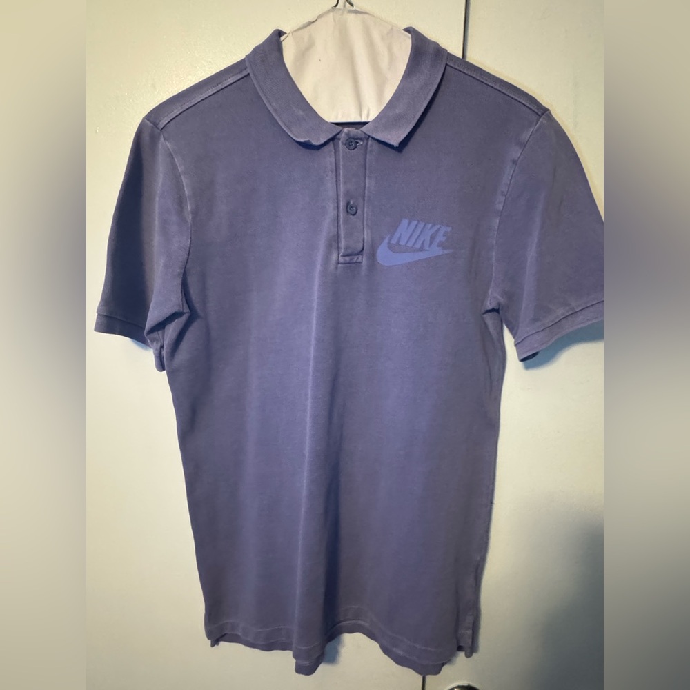 Nike Men's Purple Polo Shirt